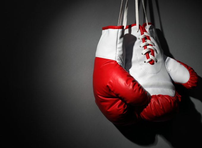 Wallpaper Boxing gloves, red, white, boxing, Sport 994203148